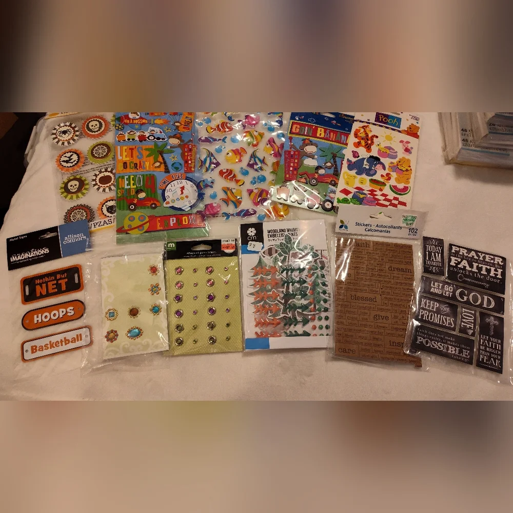 Colorful Assorted Sticker Set - Picture 4 of 8